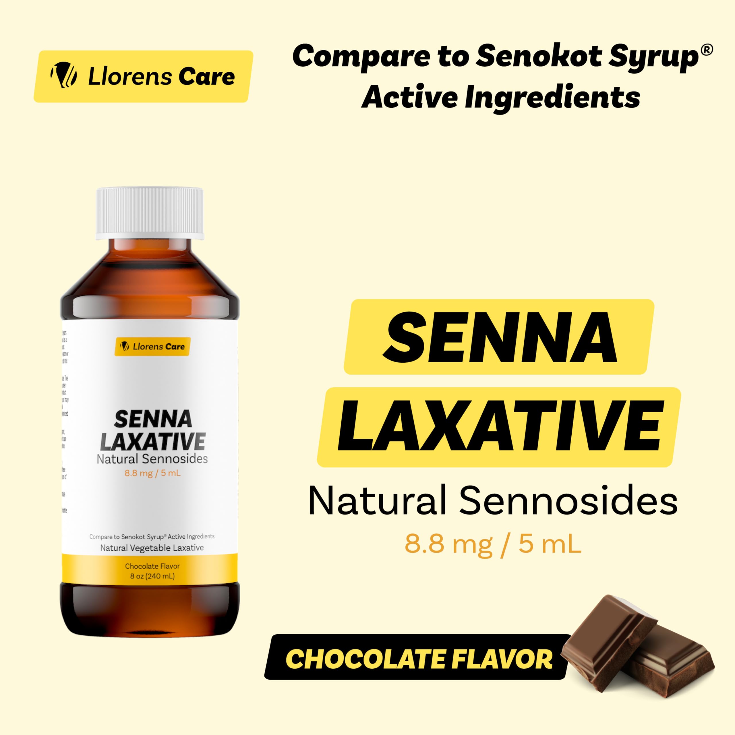 Amazon.com: Senna Liquid Sennosides Senna Laxative by Llorens Care